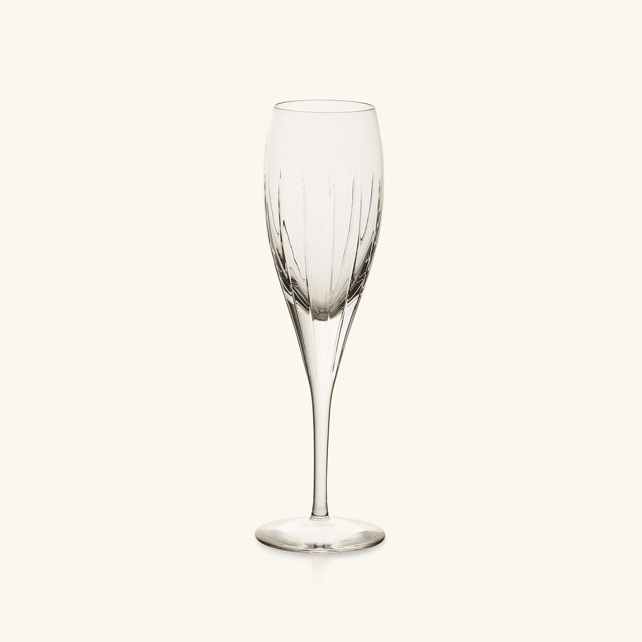 christofle iriana champagne glass clear