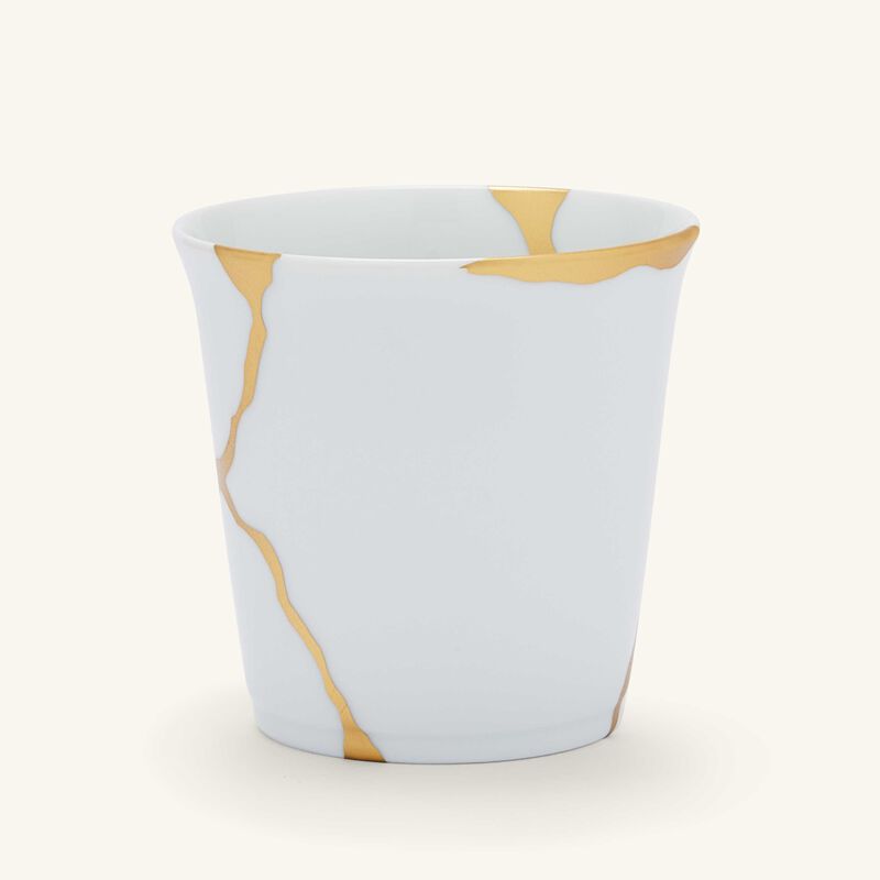 Kintsugi Tumbler with Candle bernardaud kintsugi tumbler with candle
