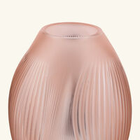 Alize Vase Medium Pink lalique alize vase medium pink