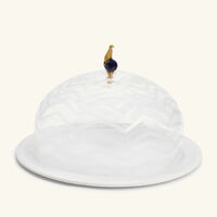 Ares Cloche Cake Plate Round White 31cm ira udaipur ares cloche cake plate round white 31cm