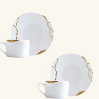 برناردو sarkis tean cups and saucers   set of 2