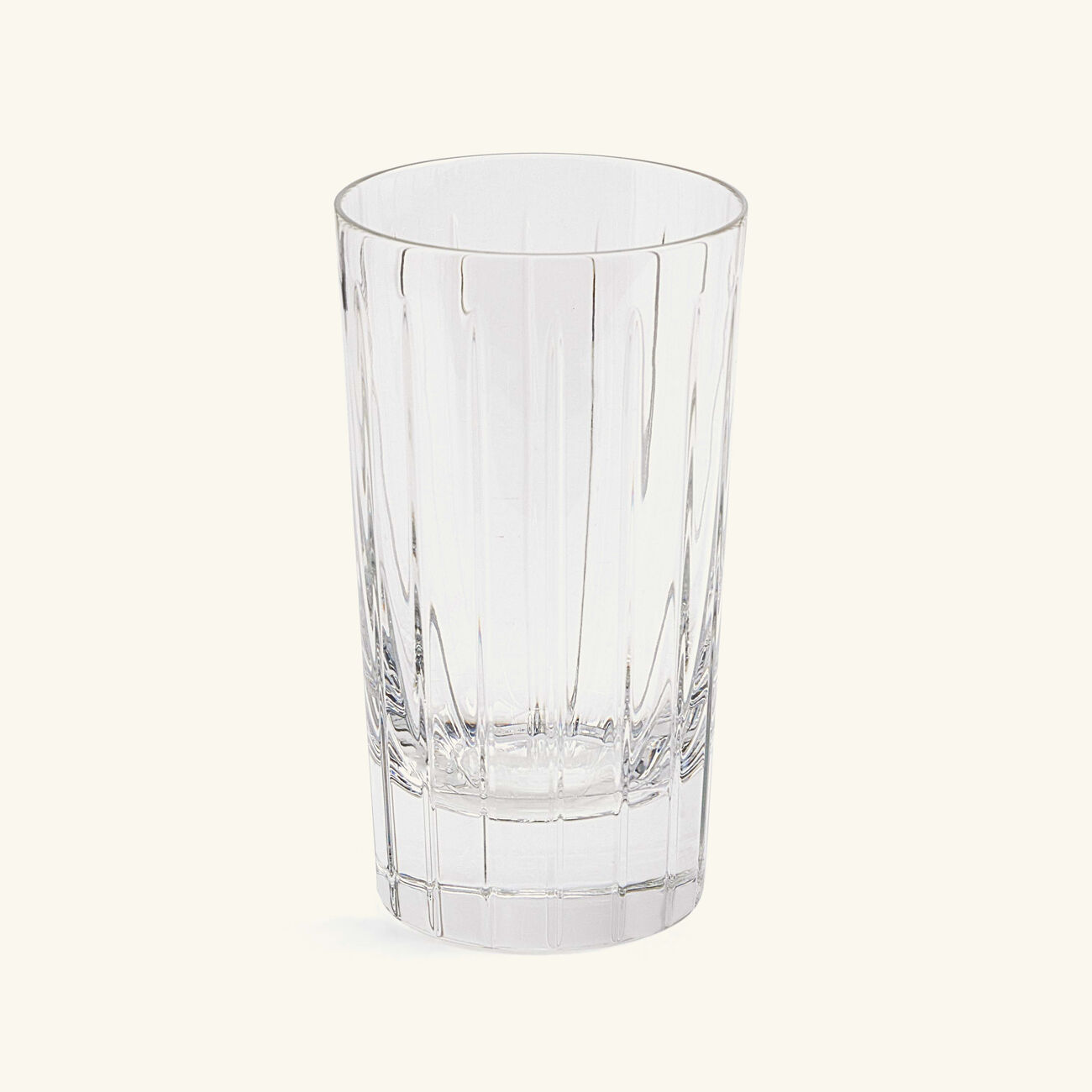 christofle iriana highball drinking glass clear set of 2