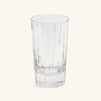christofle iriana highball drinking glass clear set of 2