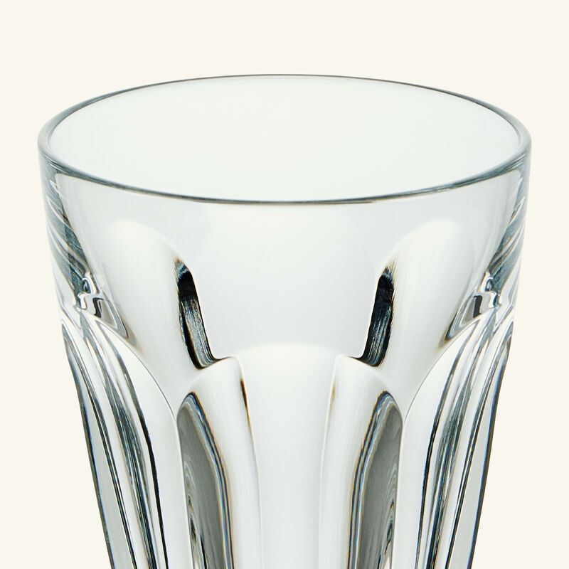 baccarat harcourt 1841 champagne glass clear set of 2