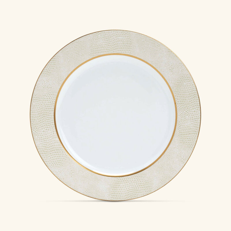 Sauvage Blanc Salad Plate Round White 21cm bernardaud sauvage blanc salad plate round white 21cm