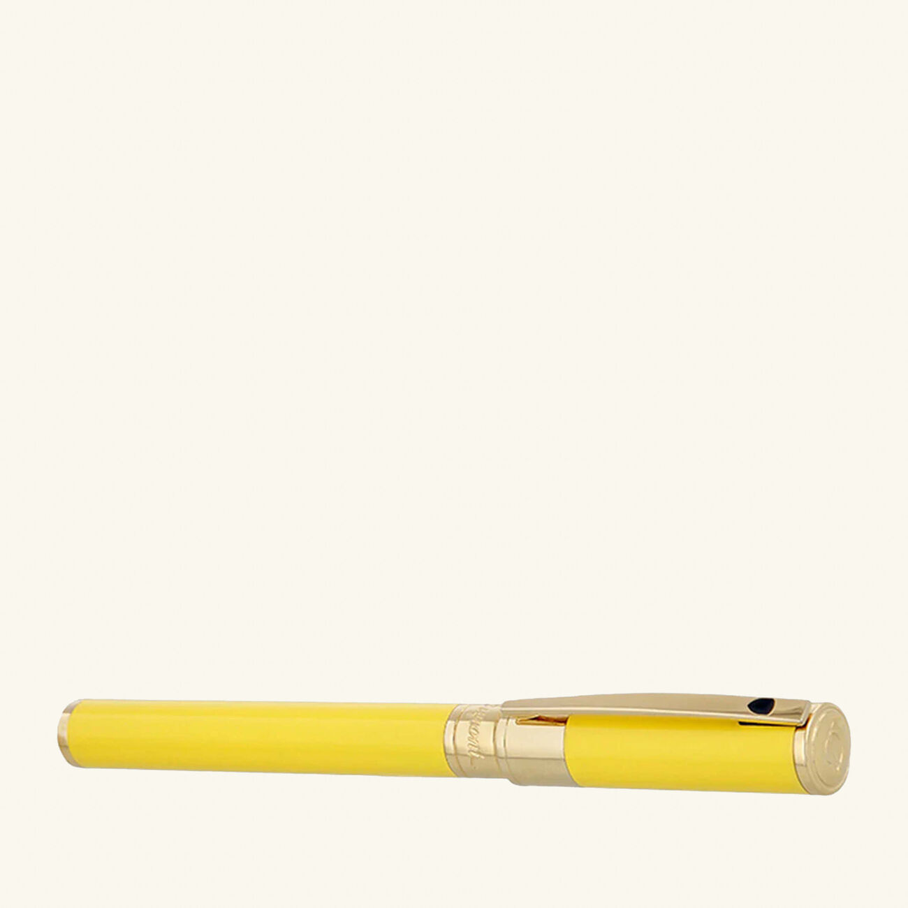 st dupont d initial rollerball pen yellow