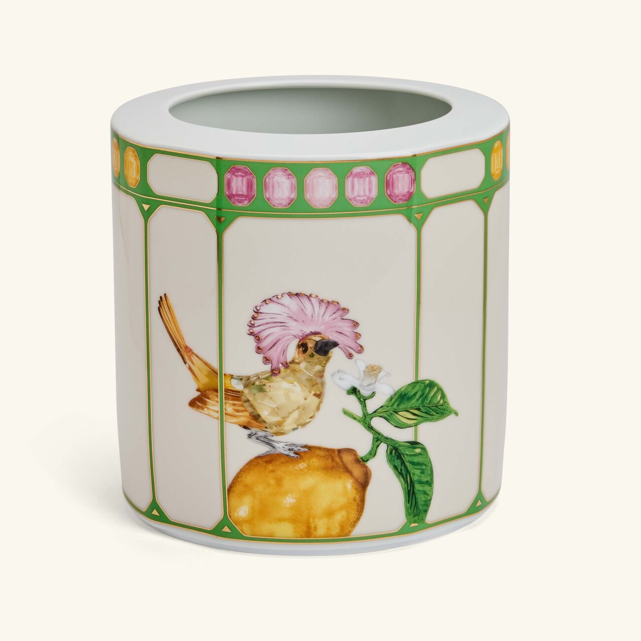 Idyllia Vase Round Medium Marshmallow rosenthal idyllia vase round medium marshmallow