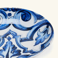 Blu Mediterraneo Soup Plate Round 20cm Set Of 2 dolce gabbana casa blu mediterraneo soup plate round 20cm set of 2