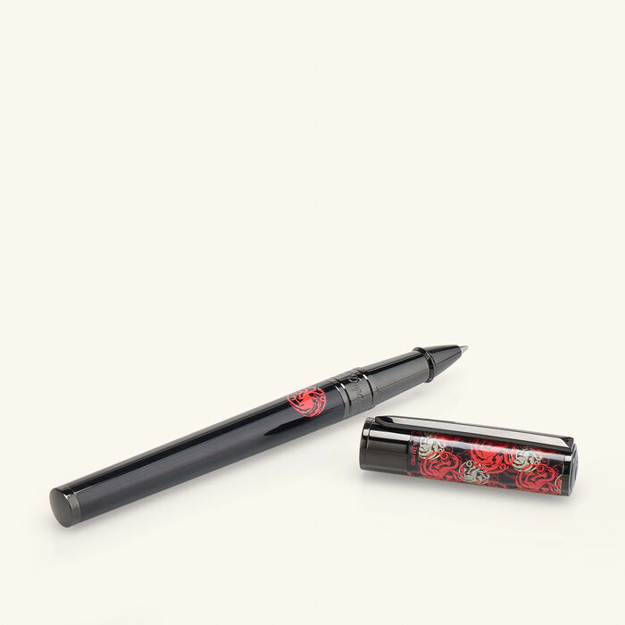 D Initial Rollerball Pen Black st dupont d initial rollerball pen black