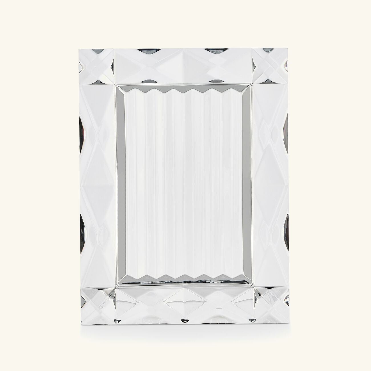 baccarat louxor picture frame clear 10x15cm