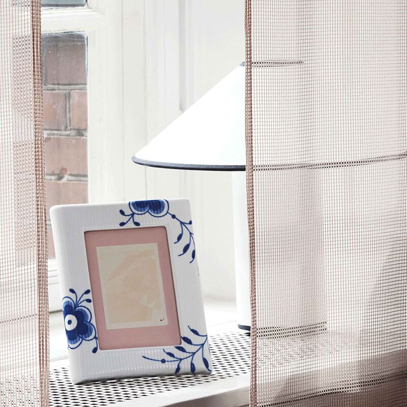 رويال كوبنهاغن إطار الصور بلو فلوتد ميغا باللون الأبيض 10x14 سم