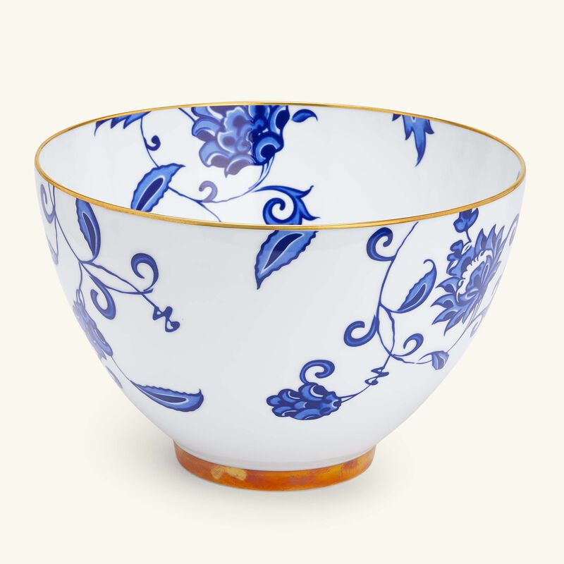 bernardaud prince bleu serving bowl blue 17cm