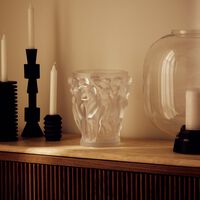 Bacchantes Vase Small Clear lalique bacchantes vase small clear