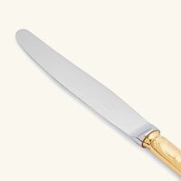 christofle marly dinner knife gold