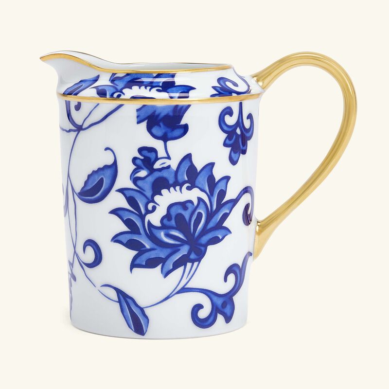 bernardaud prince bleu milk pitcher blue