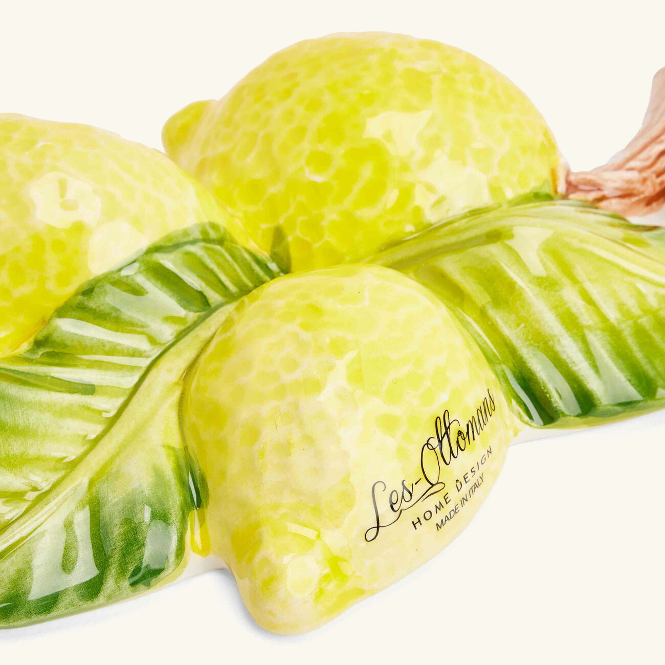 Lemon Sculpture Small Yellow les ottomans lemon sculpture small yellow