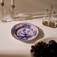 Antico Doccia Dessert Plate Round Pink 21cm ginori 1735 antico doccia dessert plate round pink 21cm