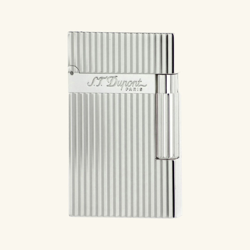 st dupont ligne 2 lighter silver