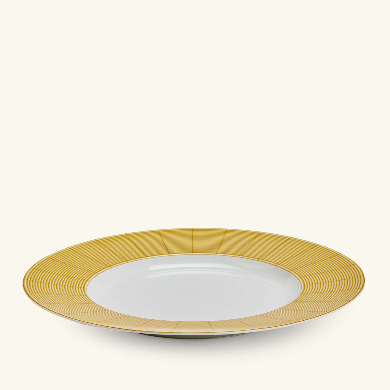 bernardaud jardin indien underplate round gold 32cm