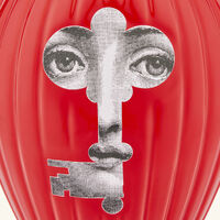 fornasetti serratura rigato vase red