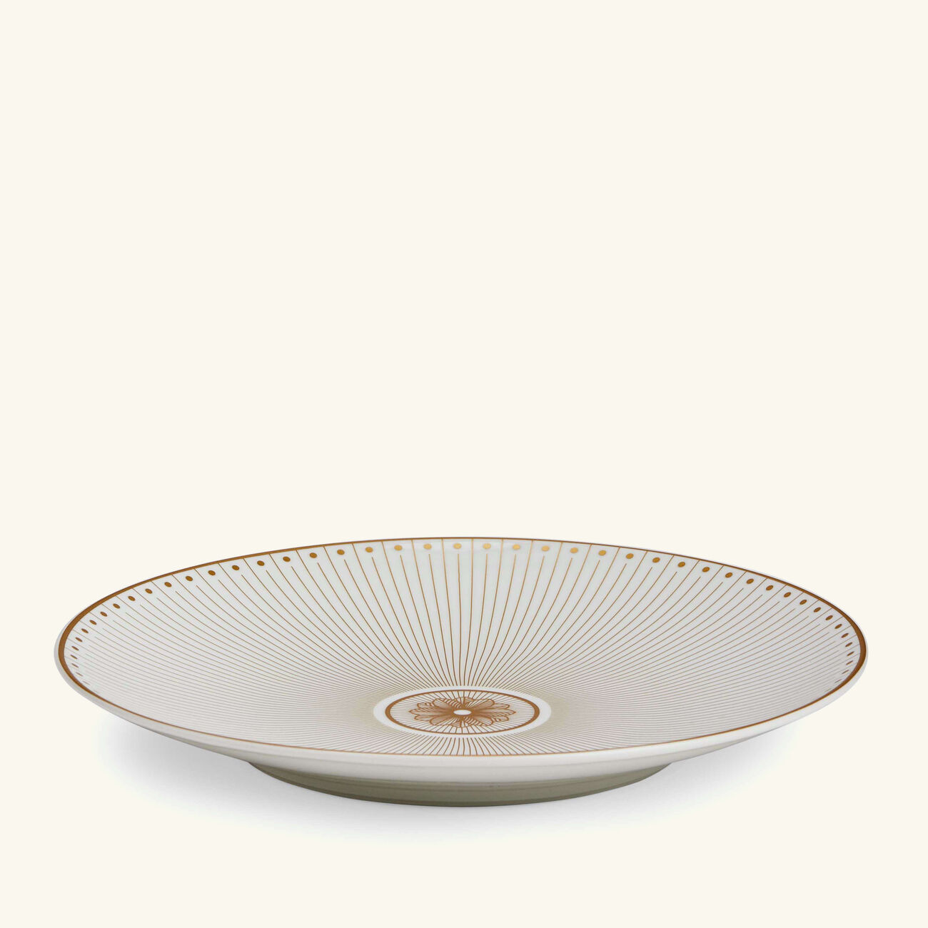 christofle malmaison imp riale salad plate round gold 21cm