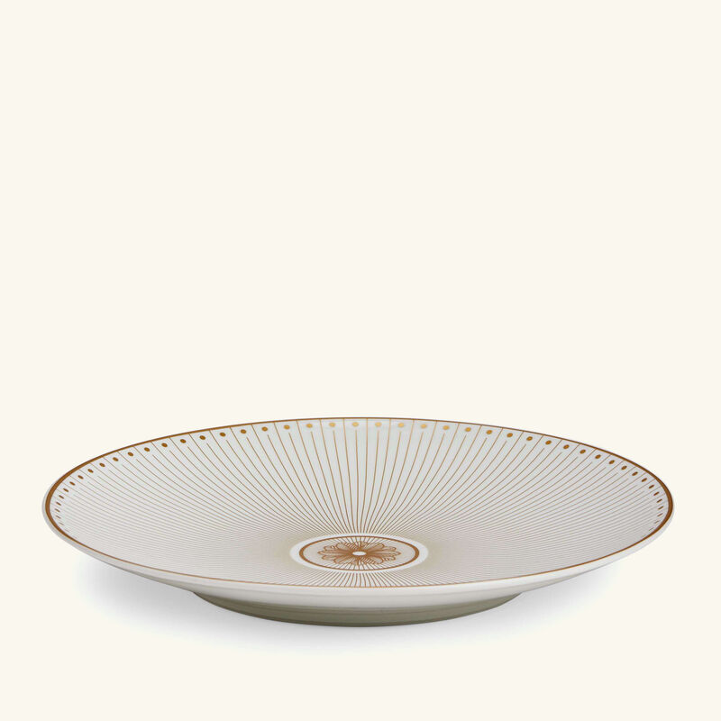 christofle malmaison imp riale salad plate round gold 21cm