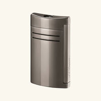 st dupont maxijet lighter silver