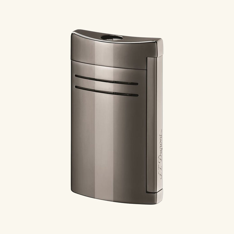 st dupont maxijet lighter silver