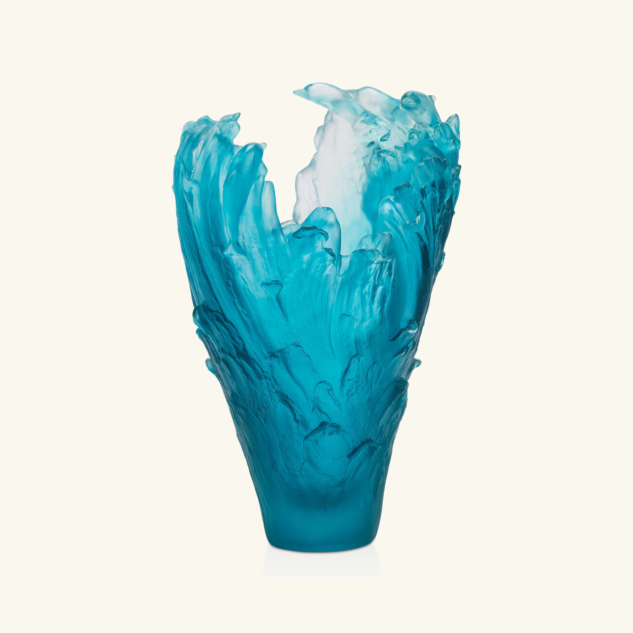 دوم مزهرية الدلافين مايا صغيرة زرقاء بإصدار محدود