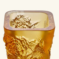 Pivoines Vase Mini Yellow lalique pivoines vase mini yellow