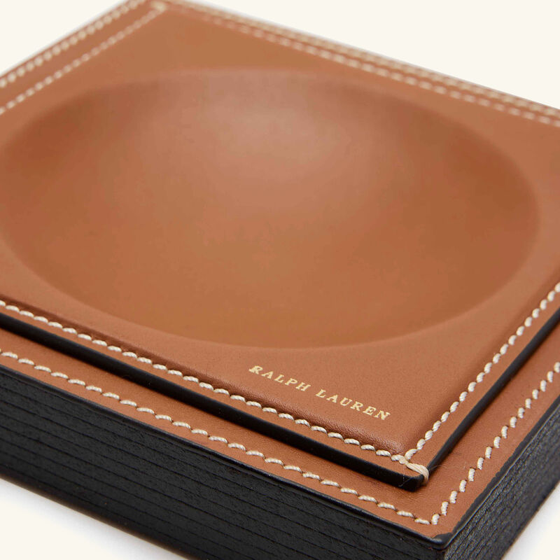 ralph lauren home brennan tray small brown
