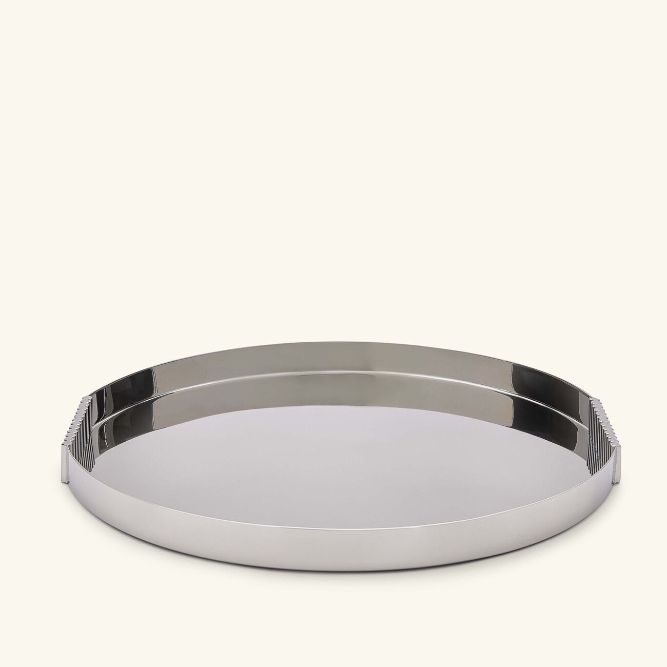 Thorpe Serving Tray Round Medium Stainless Steel ralph lauren home thorpe serving tray round medium stainless steel