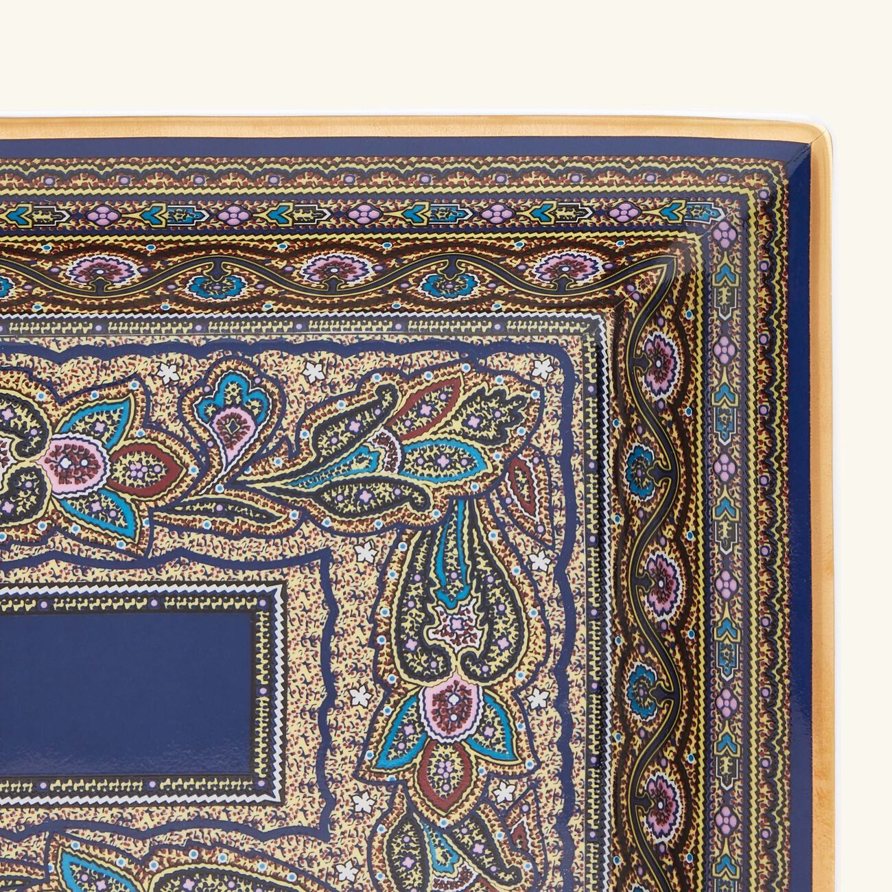 etro cachemire trinket tray rectangular small blue