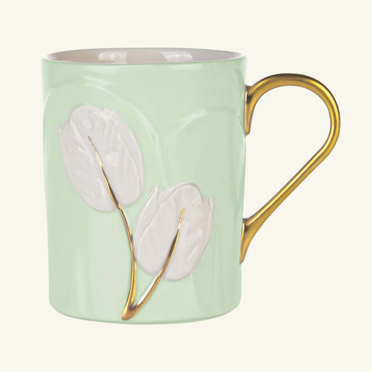 Tulip Mug Green villari tulip mug green