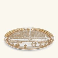 Versailles Enchanté Tart Plate Round Gold 32cm bernardaud versailles enchant tart plate round gold 32cm