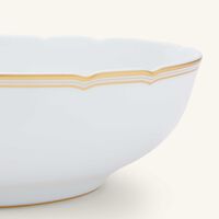Pompadour Salad Bowl Gold 25cm bernardaud pompadour salad bowl gold 25cm