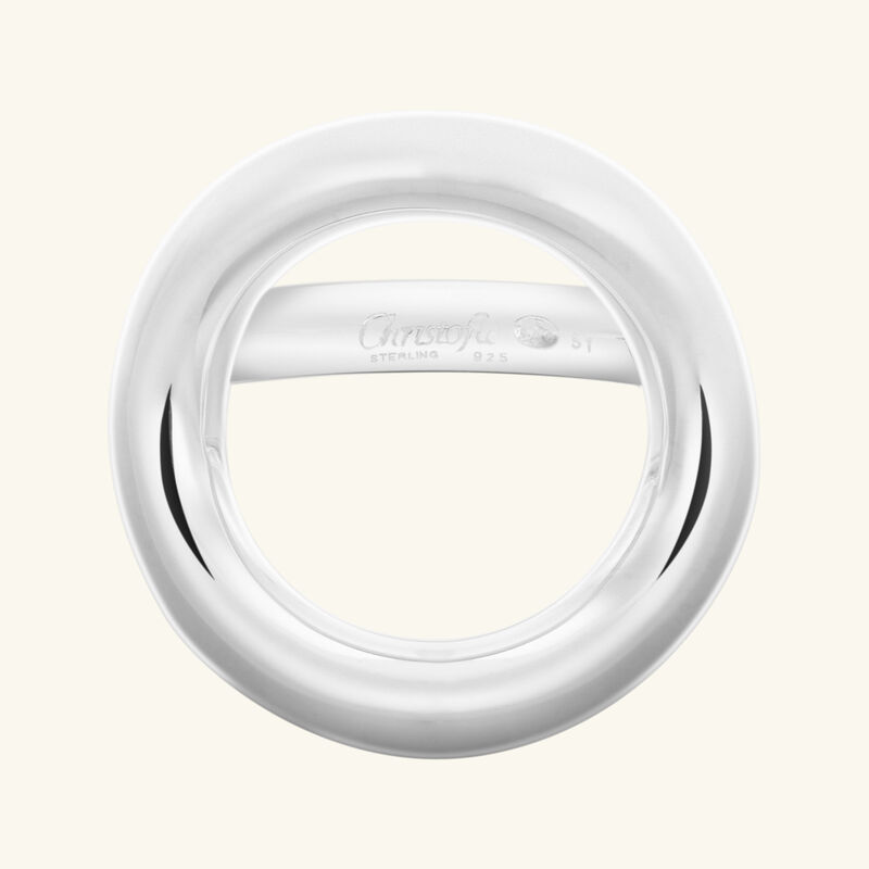 Idole de Christofle Bridge Ring Sterling Silver Size 55 idole de christofle bridge ring sterling silver size 55