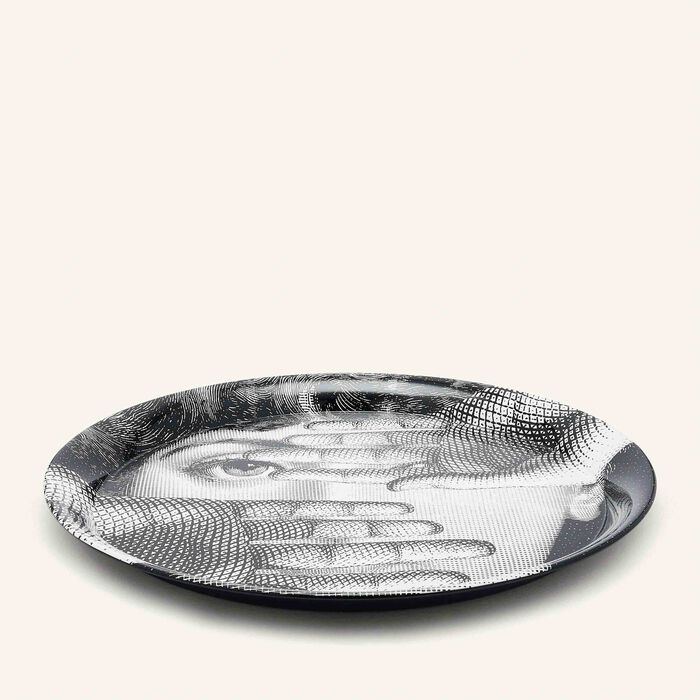fornasetti tema e variazioni no 154 tray round large