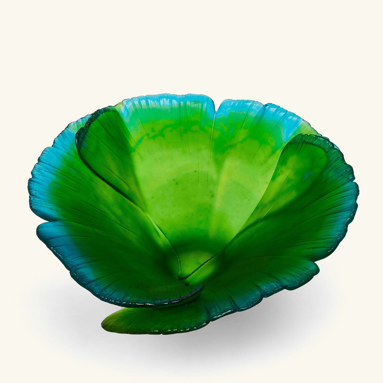 دوم قطعة ديكور مركزية جينكو خضراء