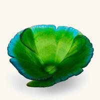 قطعة ديكور مركزية جينكو خضراء دوم قطعة ديكور مركزية جينكو خضراء