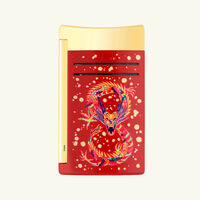 Maxijet Year Of The Dragon Lighter Red st dupont maxijet year of the dragon lighter red