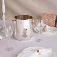 كريستوفل مبرد المشروب جرافيك باللون الفضي