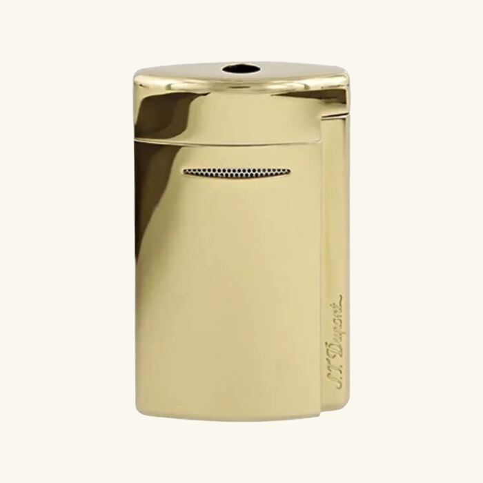 st dupont minijet lighter gold