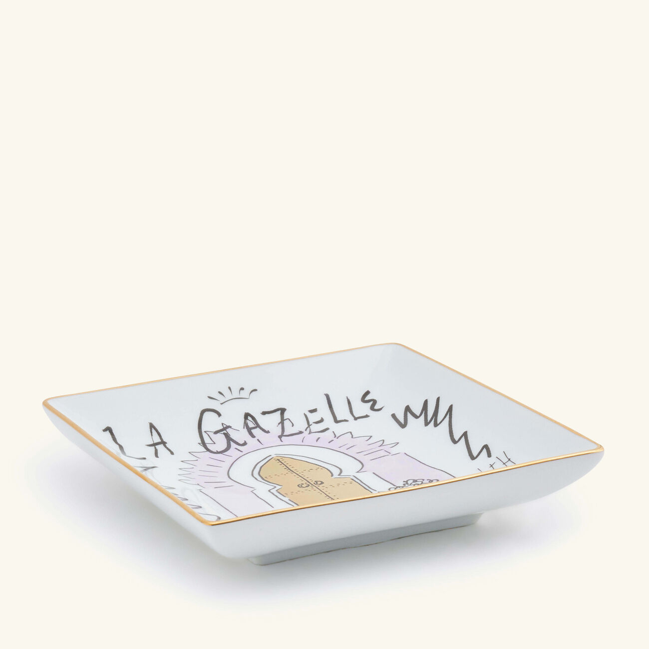 جينوري 1735 صينية لا غازيل دور مرتفعة الحواف