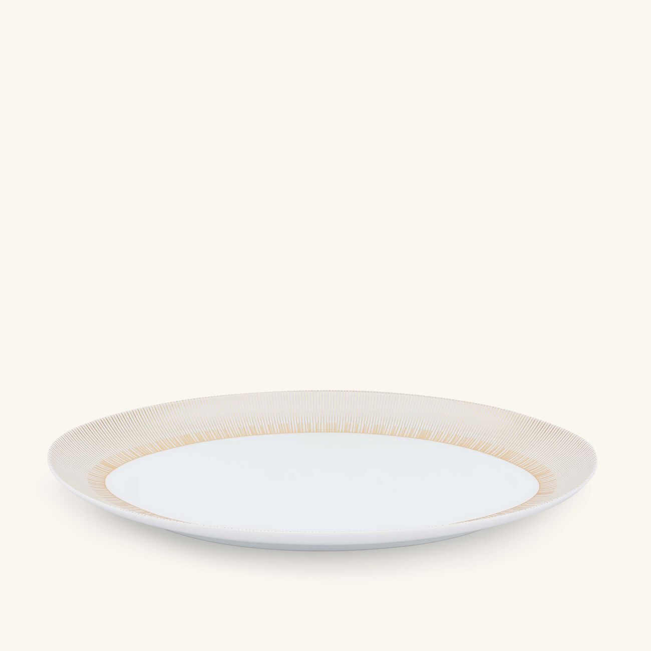 Sol Serving Platter Gold 39cm bernardaud sol serving platter gold 39cm