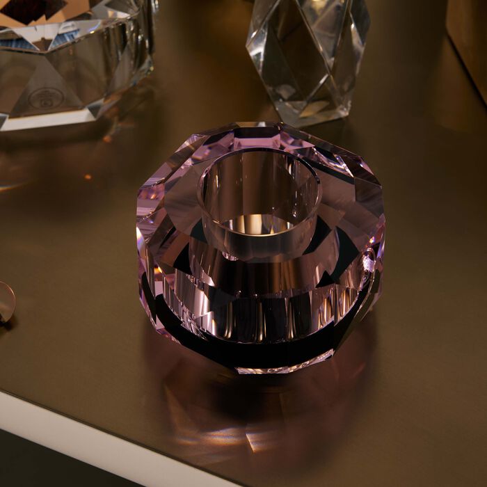 reflections copenhagen radiant texas supreme rose candle holder