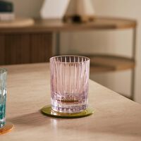 baccarat harmonie drinking glass pink set of 2