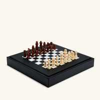 Jet Black Lizard Chess Set vido jet black lizard chess set