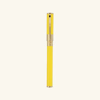 st dupont d initial rollerball pen yellow