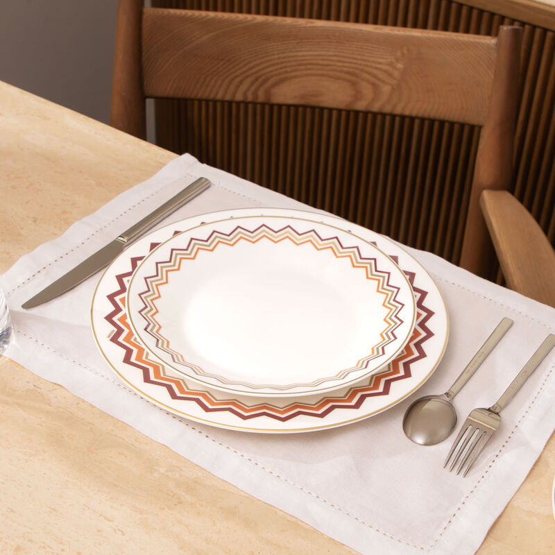 ICONIC Soup Plate 22cm Set of 2 missoni home iconic soup plate 22cm set of 2